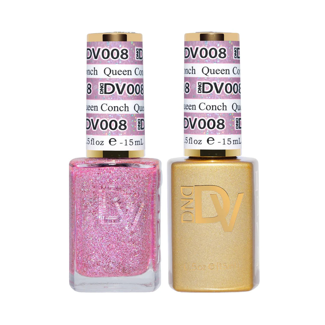 DND Diva Matching Polish Set Gel & Lacquer - #08 Queen Conch