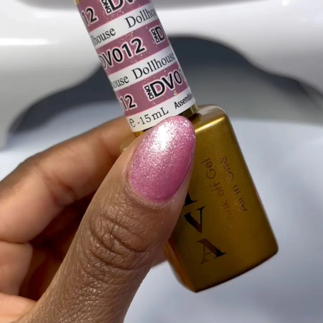 DND Diva Matching Polish Set Gel & Lacquer - #12 Dollhouse