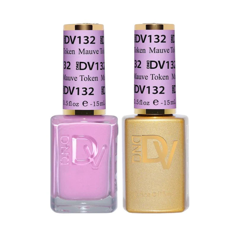 DND Diva Matching Polish Set Gel & Lacquer - #132 Mauve Token