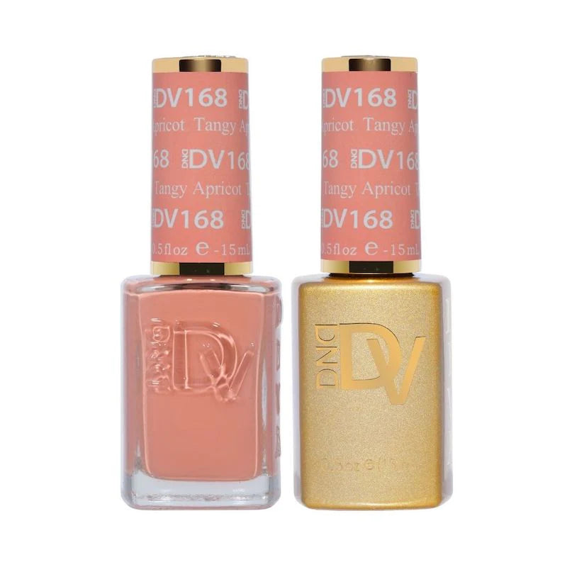 DND Diva Matching Polish Set Gel & Lacquer - #168 Tangy Apricot
