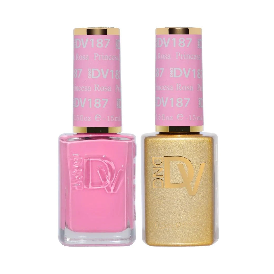 DND Diva Matching Polish Set Gel & Lacquer - #187 Princesa Rosa