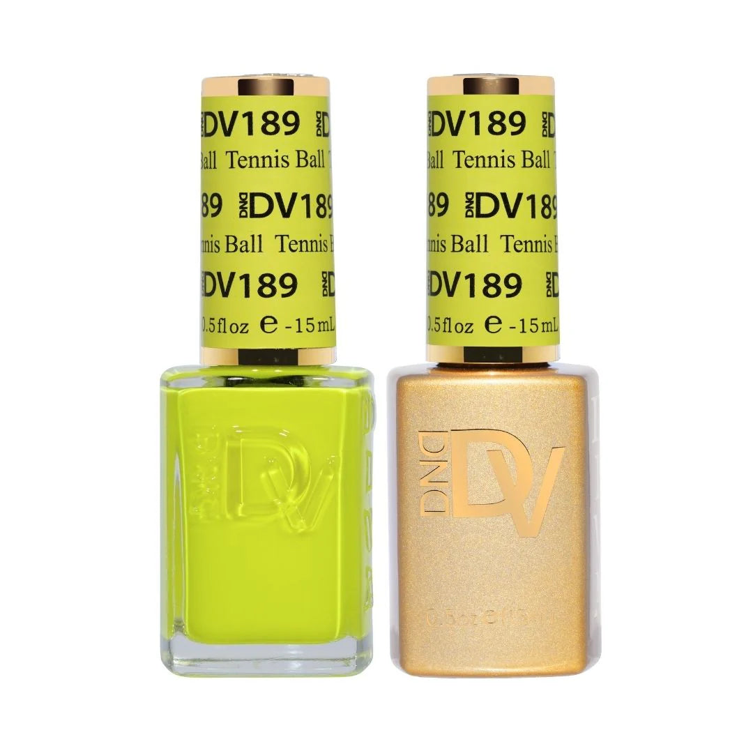 DND Diva Matching Polish Set Gel & Lacquer - #189 Tennis Ball