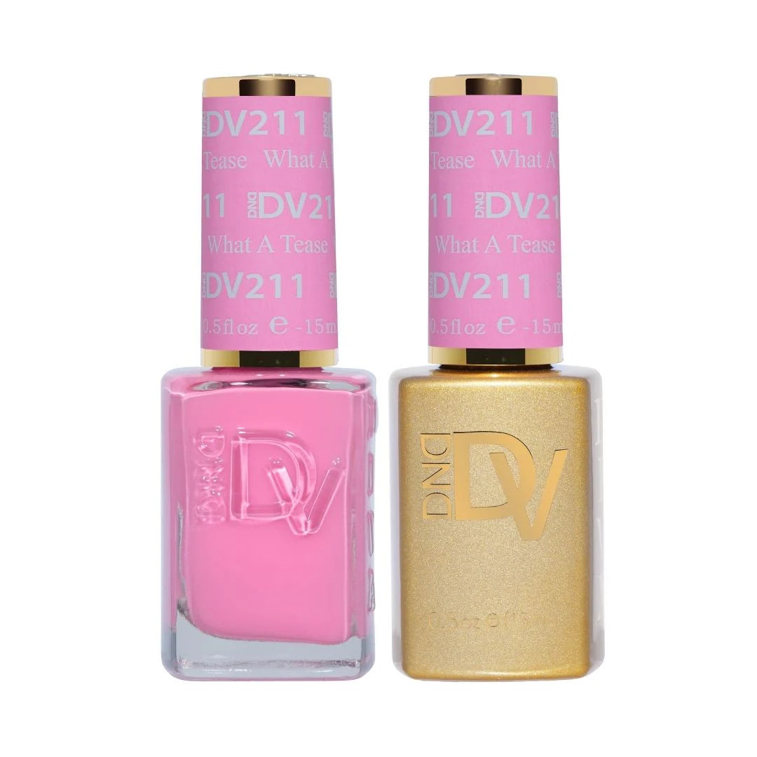 DND Diva Matching Polish Set Gel & Lacquer - #211 What A Tease