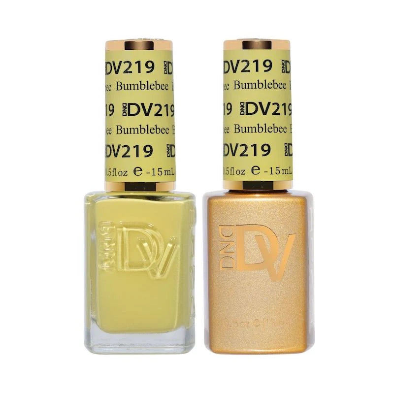 DND Diva Matching Polish Set Gel & Lacquer - #219 Bumblebee