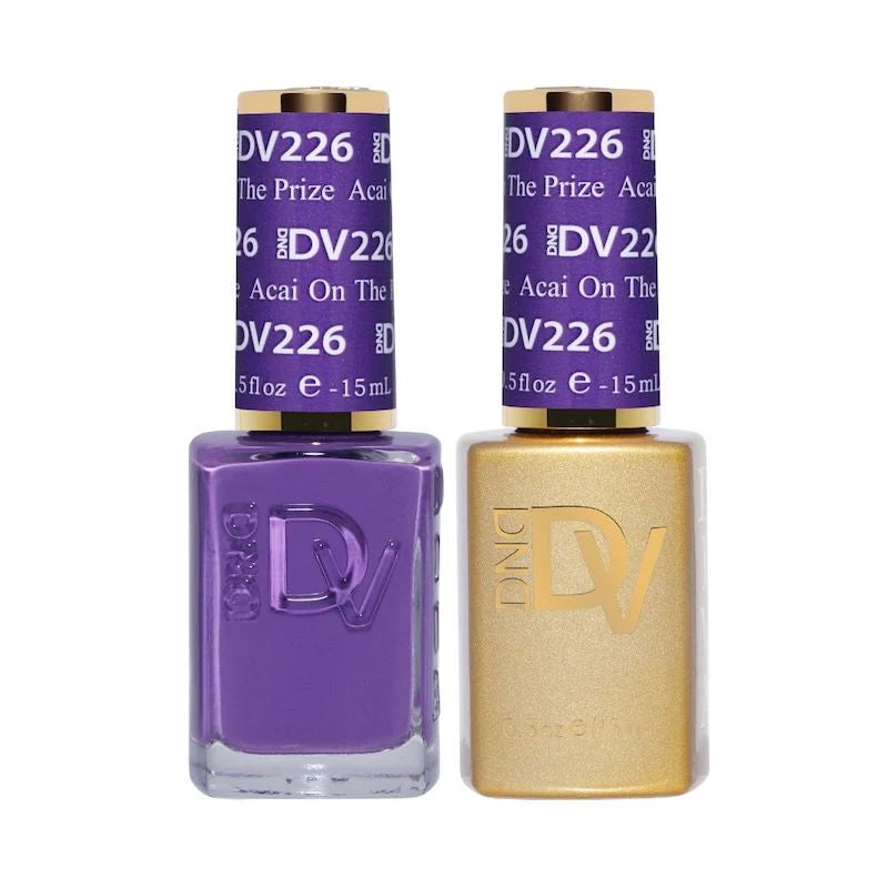 DND Diva Matching Polish Set Gel & Lacquer - #226 Acai On The Prize