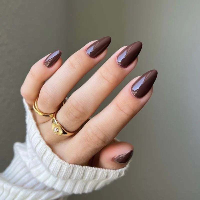 DND Diva Matching Polish Set Gel & Lacquer - #250 Cedar Brown