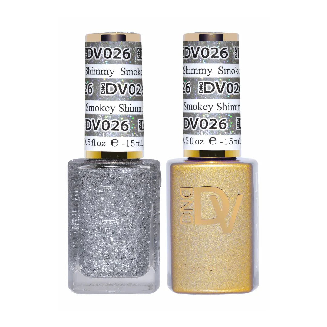 DND Diva Matching Polish Set Gel & Lacquer - #26 Smokey Shimmy