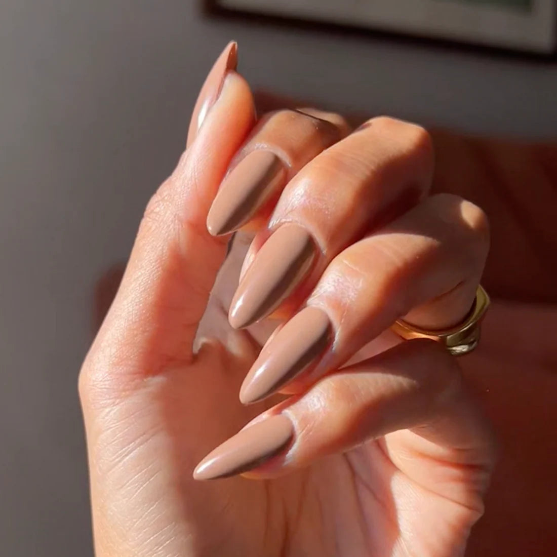 DND Diva Matching Polish Set Gel & Lacquer - #267 Almond Toffee