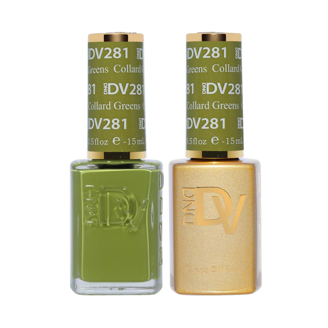 DND Diva Matching Polish Set Gel & Lacquer - #281 Collard Green
