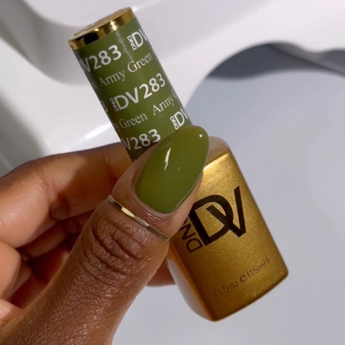 DND Diva Matching Polish Set Gel & Lacquer - #283 Army Green
