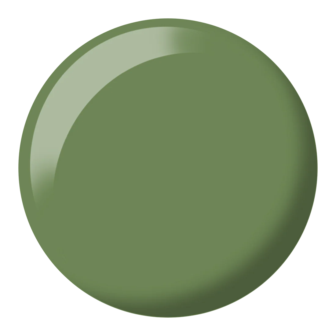 DND Diva Matching Polish Set Gel & Lacquer - #284 Olive Green