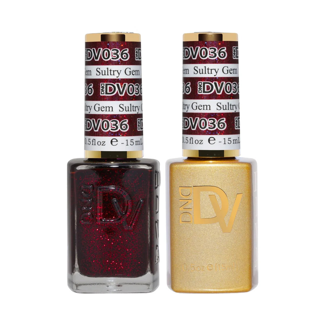 DND Diva Matching Polish Set Gel & Lacquer - #36 Sultry Gem