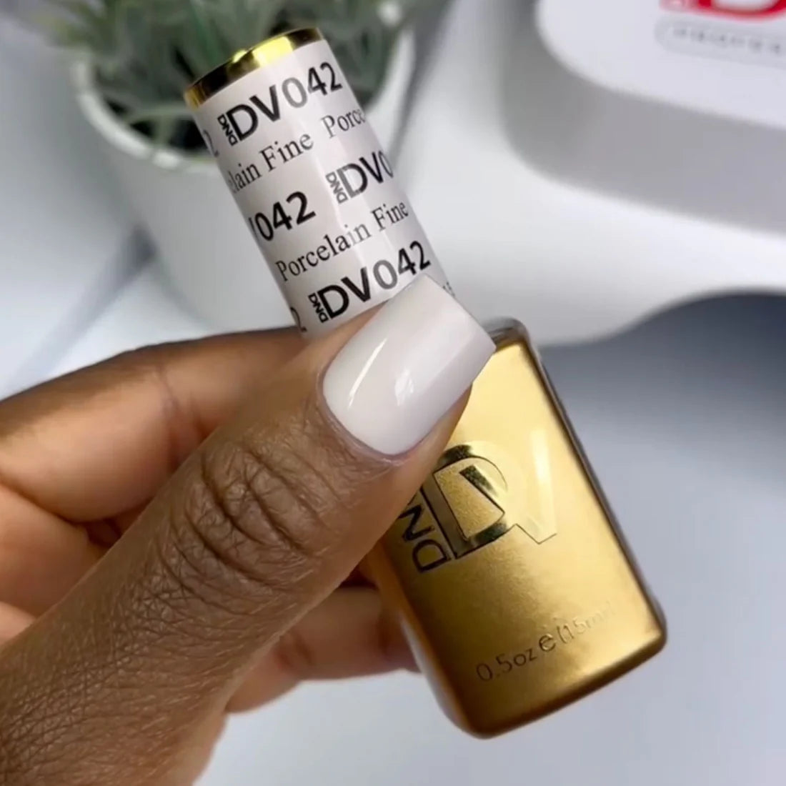 DND Diva Matching Polish Set Gel & Lacquer - #42 Porcelain Fine