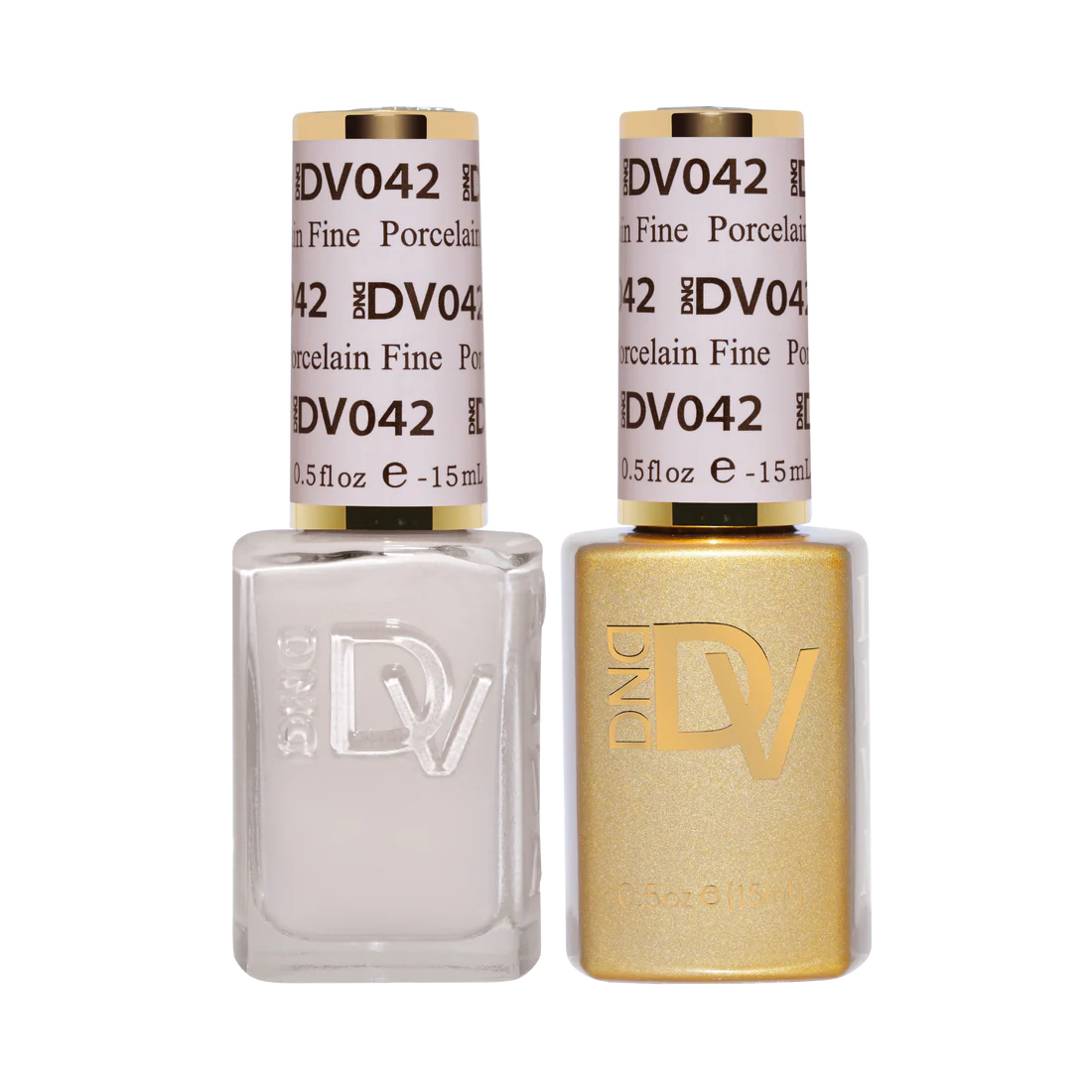 DND Diva Matching Polish Set Gel & Lacquer - #42 Porcelain Fine