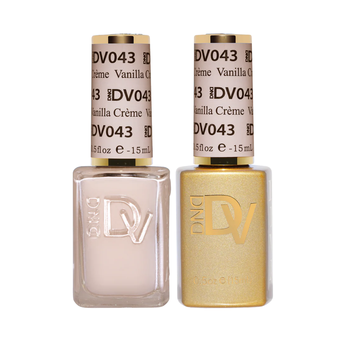 DND Diva Matching Polish Set Gel & Lacquer - #43 Vanilla Crème