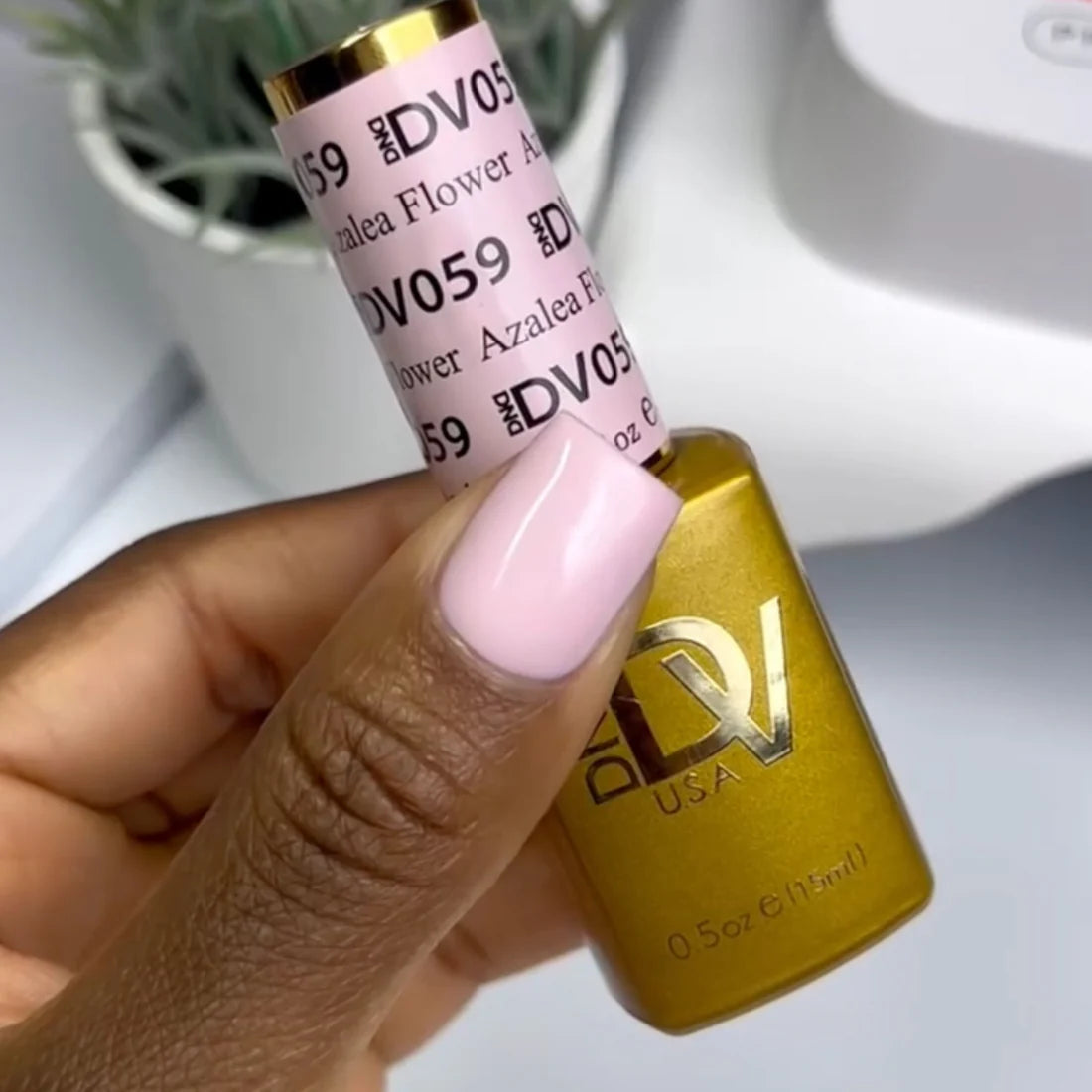 DND Diva Matching Polish Set Gel & Lacquer - #59 Azalea Flower