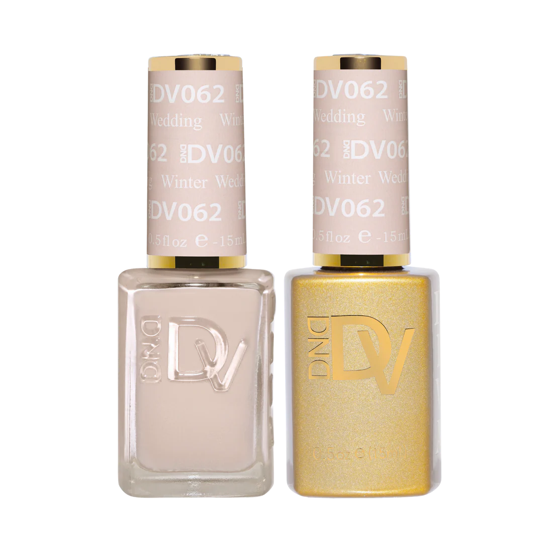 DND Diva Matching Polish Set Gel & Lacquer - #62 Winter Wedding