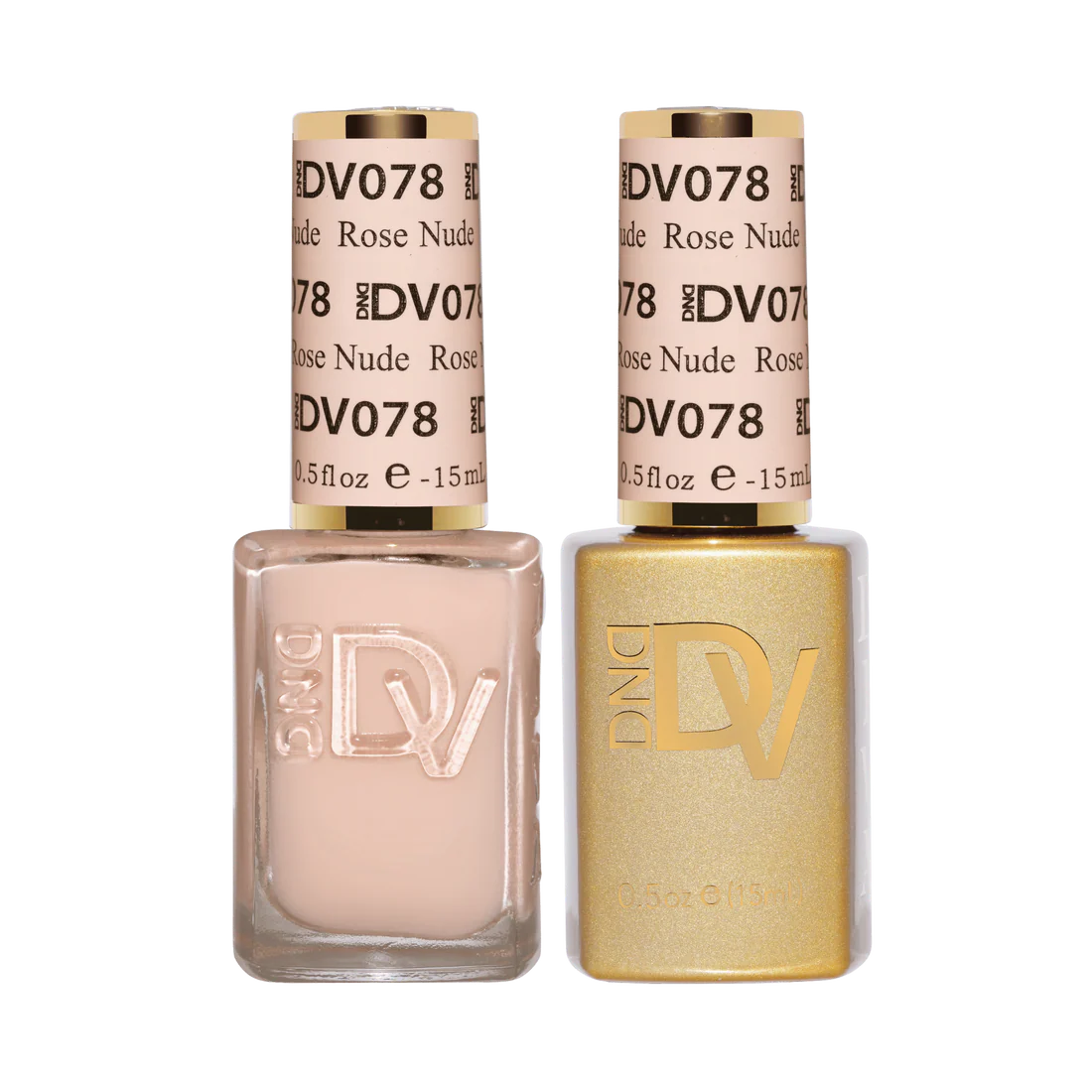 DND Diva Matching Polish Set Gel & Lacquer - #78 Rose Nude