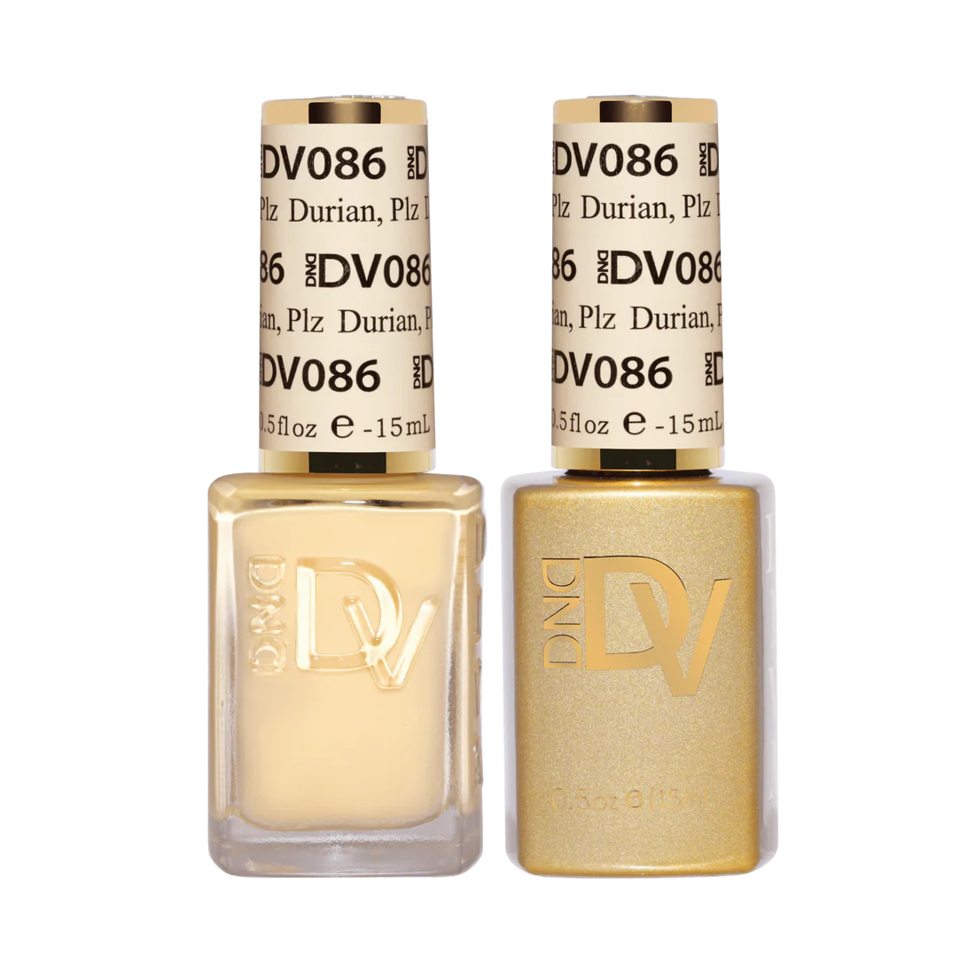 DND Diva Matching Polish Set Gel & Lacquer - #86 Durian, Plz