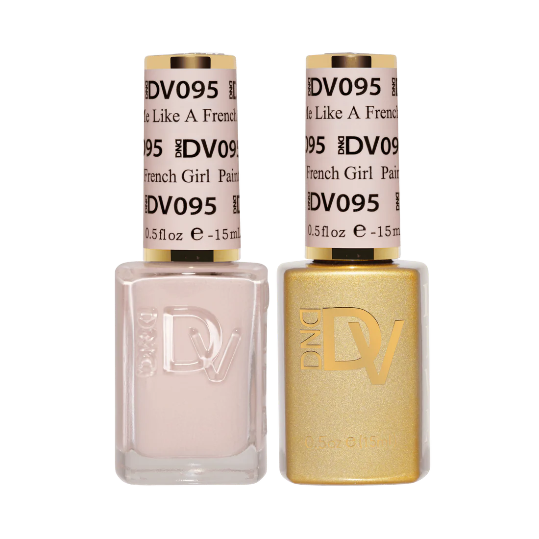 DND Diva Matching Polish Set Gel & Lacquer - #95 Paint Me Like A French Girl