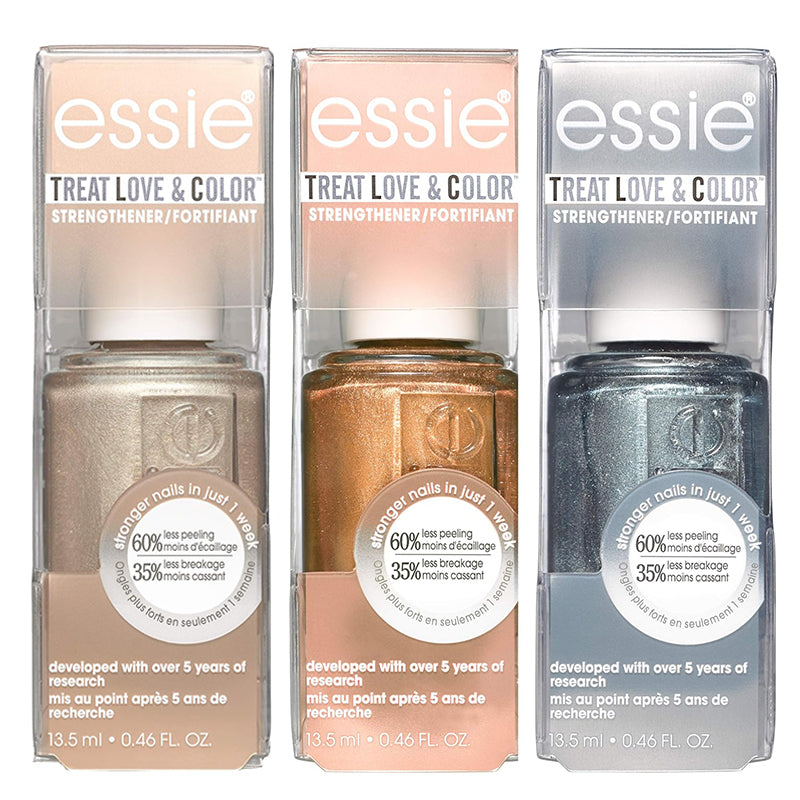 Essie Treat Love & Color Nail Polish Strengthener Shimmer, 0.46 fl. oz.