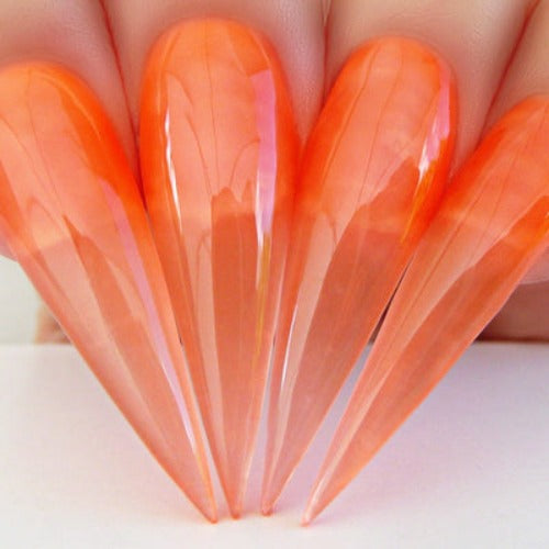 Kiara Sky Jelly Gel Polish G4012 Orange You Sweet swatch