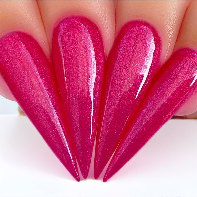 Kiara Sky Gel Polish G422 Pink Lipstick swatch