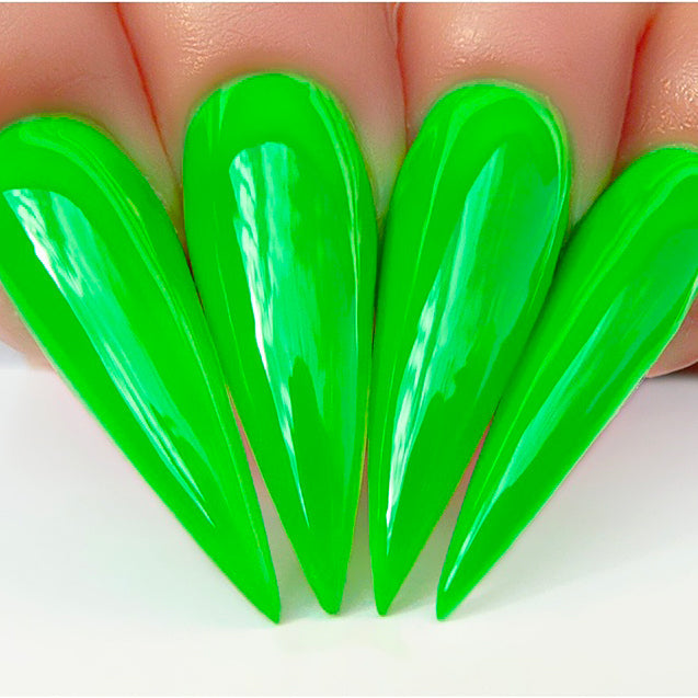 Kiara Sky Gel Polish G448 Green With Envy swatch