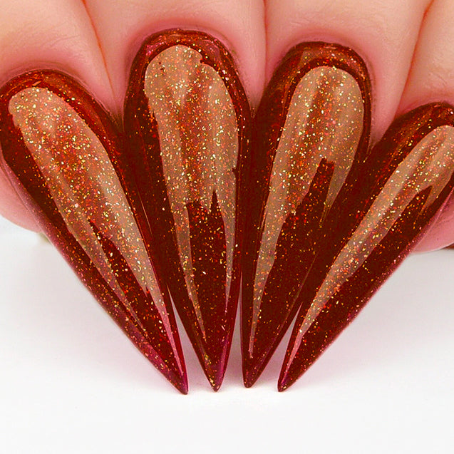 Kiara Sky Gel Polish G457 Frosted Pomegranate 0.5 oz