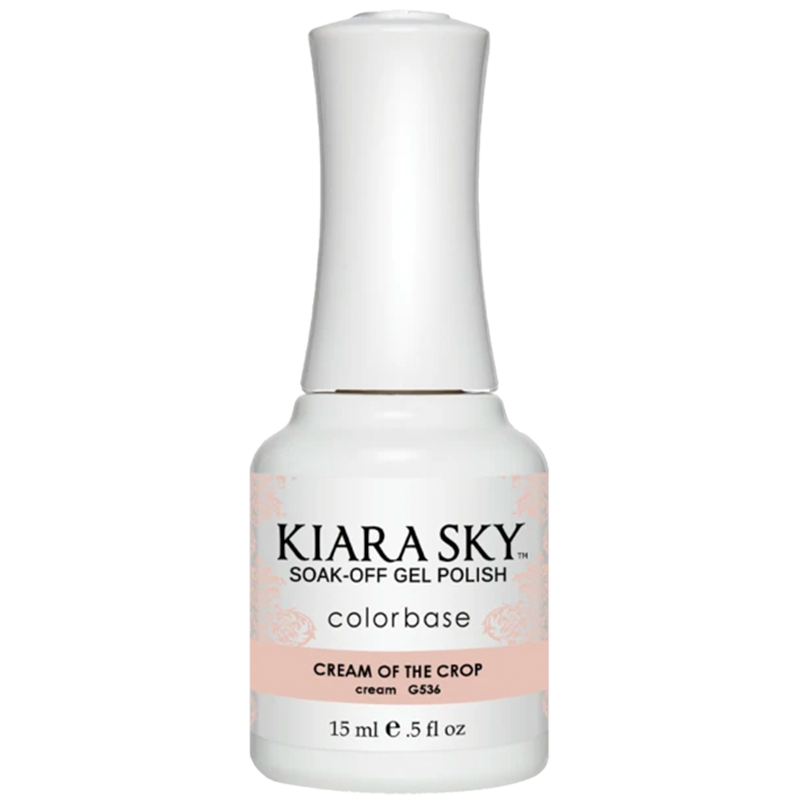 Kiara Sky Gel Polish G536 Cream Of The Crop 0.5 oz - Swatch