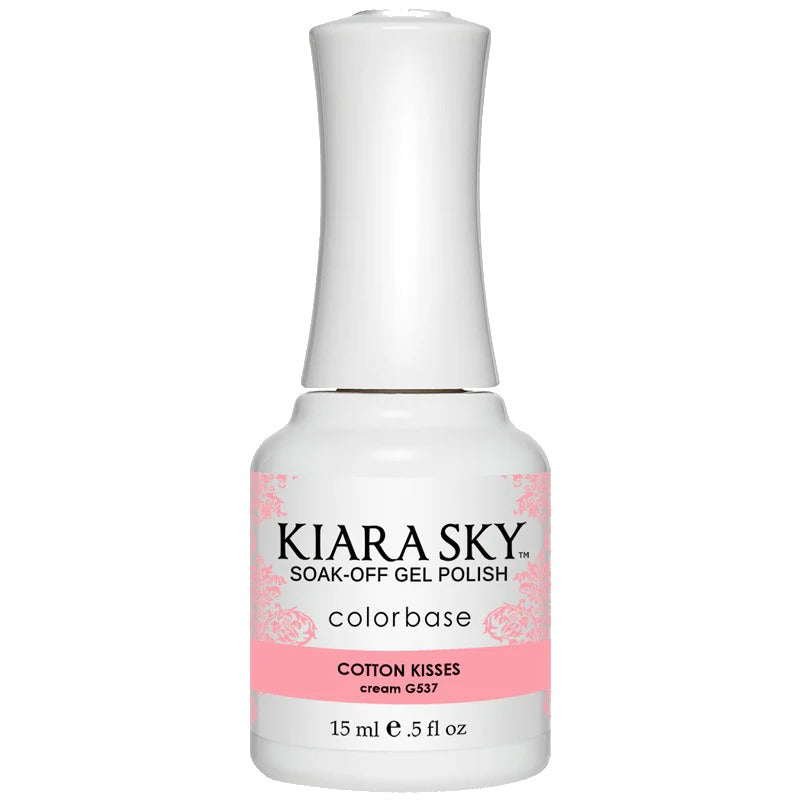 Kiara Sky Gel Polish G537 Cotton Candy Blues 0.5 oz - Bottle
