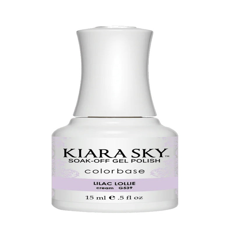 Kiara Sky Gel Polish G539 Lilac Lollie