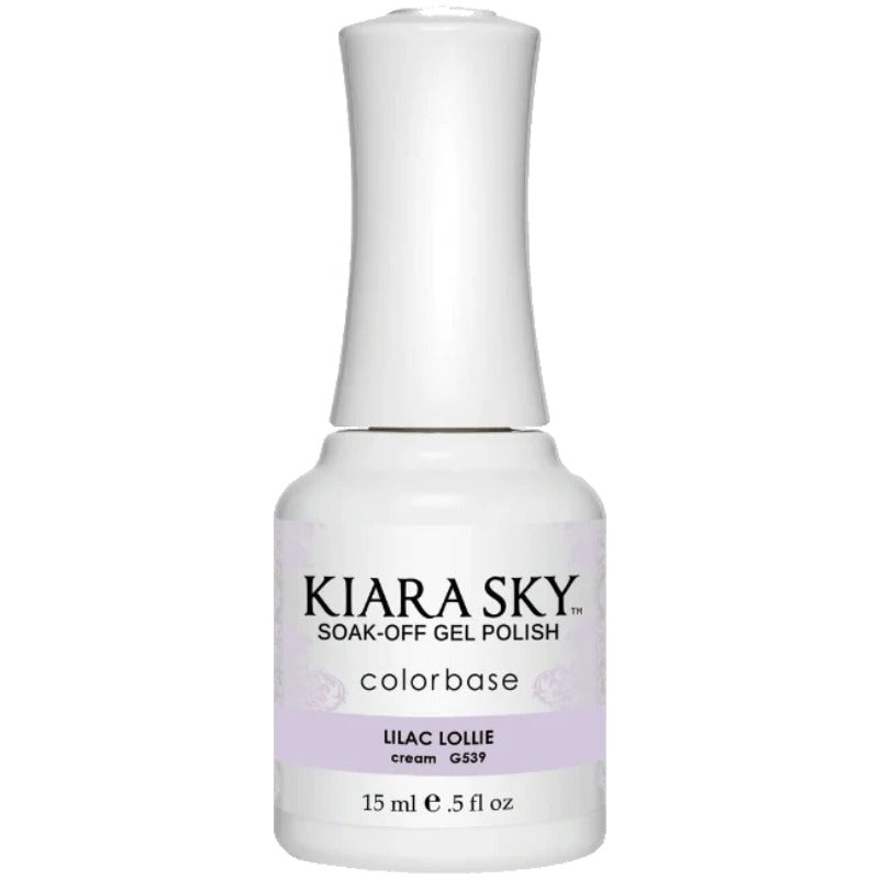 Kiara Sky Gel Polish G539 Lilac Lollie 0.5 oz