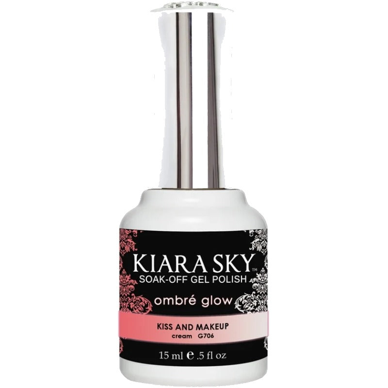 Kiara Sky Gel Polish G706 Kiss and Makeup 0.5 oz