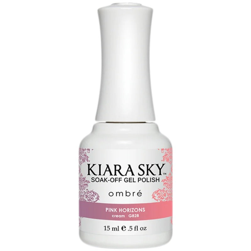Kiara Sky Gel Polish G828 Pink Horizons 0.5 oz