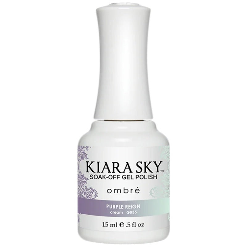 Kiara Sky Gel Polish G835 Purple Reign 0.5 oz