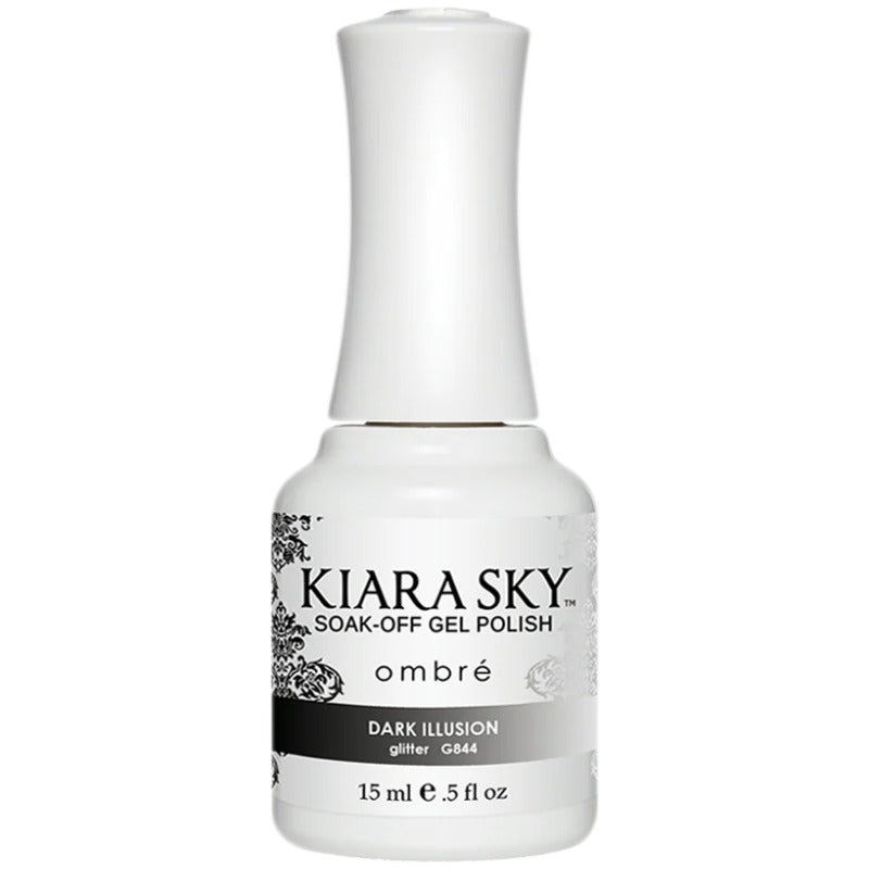 Kiara Sky Gel Polish G844 Dark Illusion