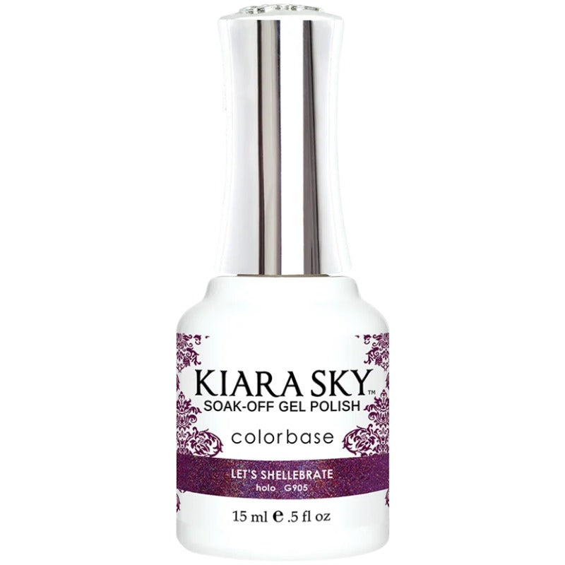 Kiara Sky Gel Polish G905 Let's Shellebrate