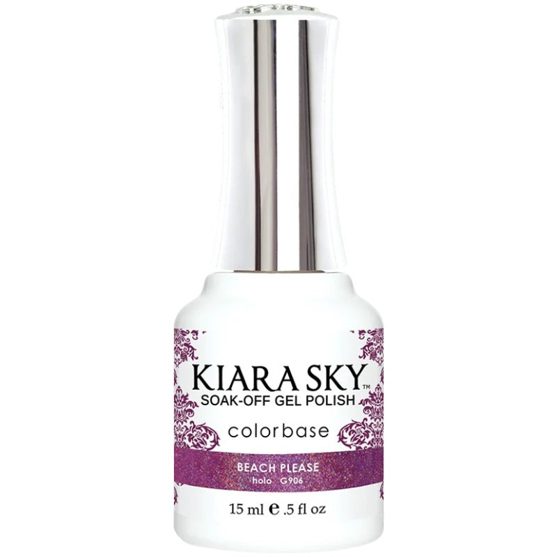 Kiara Sky Gel Polish G906 Beach Please 0.5 oz