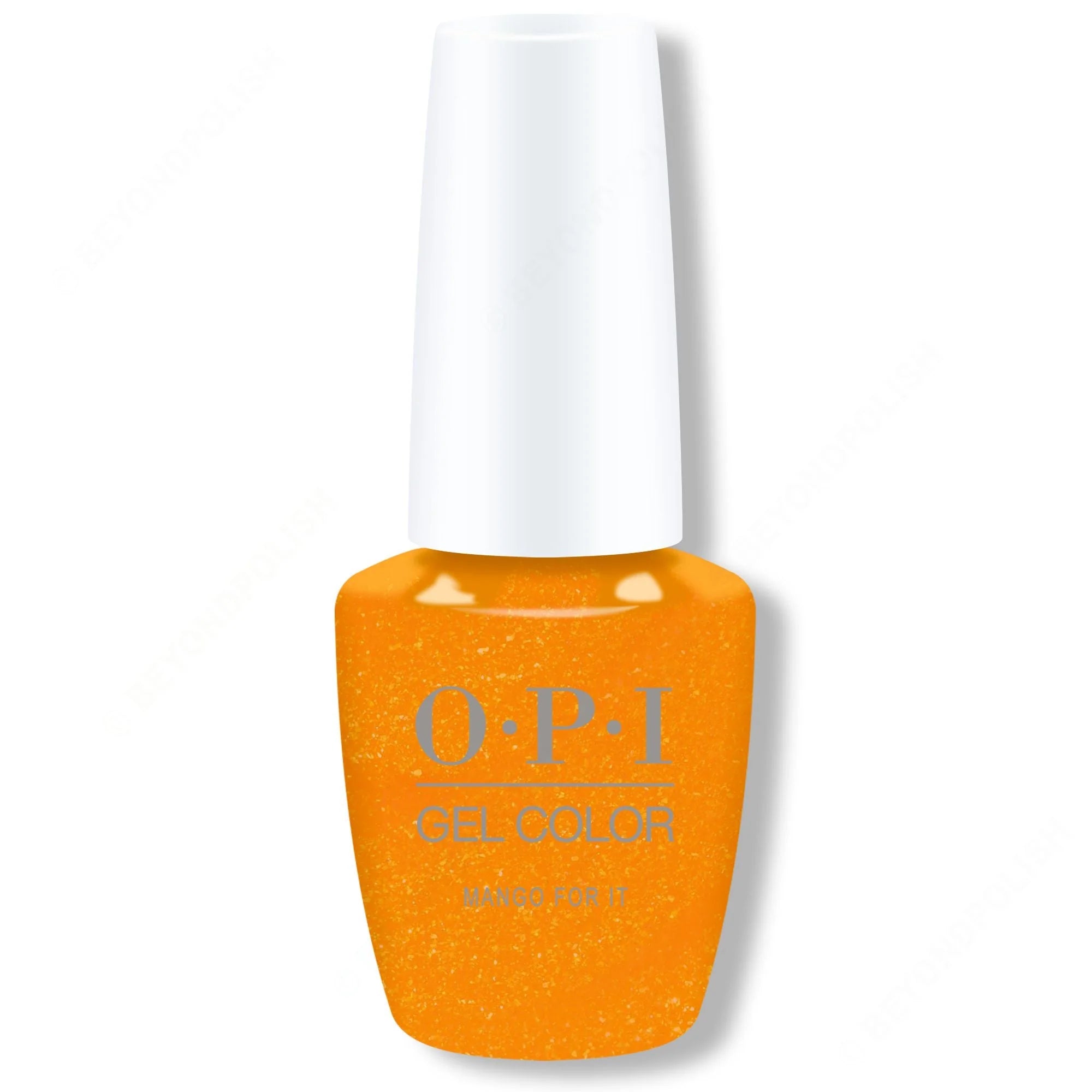 (Old Formula) OPI GelColor Polish GCB011 Mango For It 0.5 oz/15 ml
