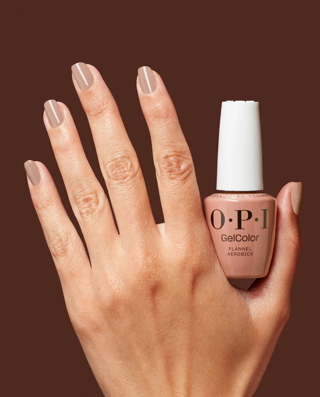 OPI GelColor Polish - F027 Flannel Aerobics