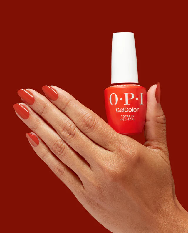 OPI GelColor Polish - F034 Totally Red-Ical
