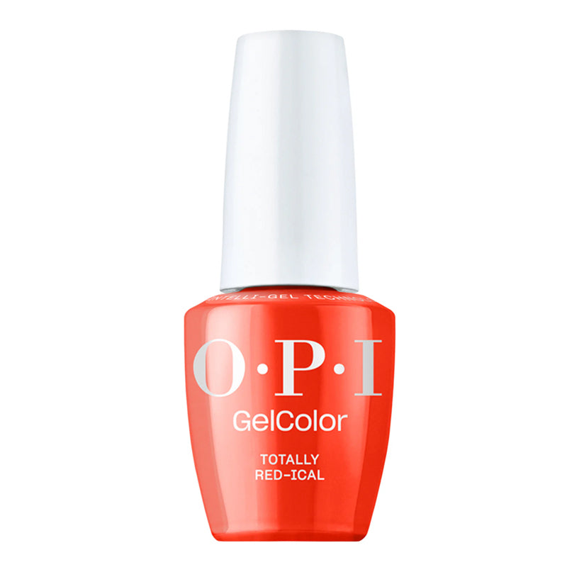 OPI GelColor Polish - F034 Totally Red-Ical