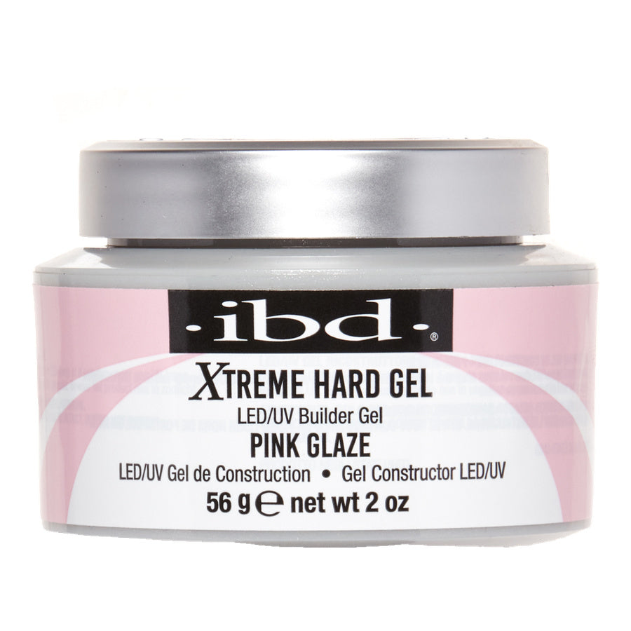 ibd Xtreme Hard Gel Pink Glaze 2oz - front