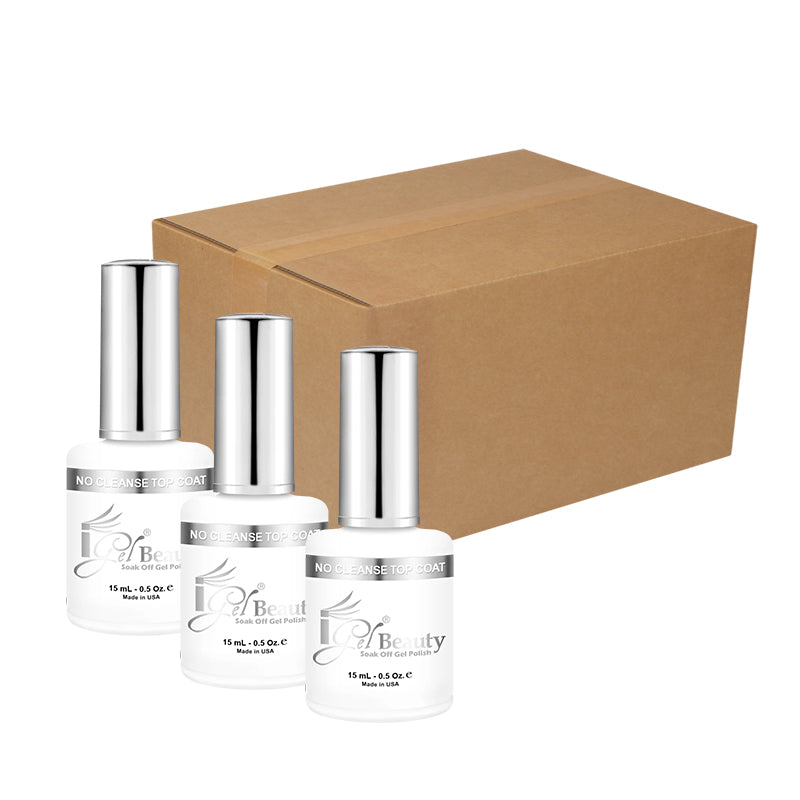 Igel Impeccable Soak off Gel - NO WIPE TOP COAT 0.5 fl. oz (BULK DISCOUNT)