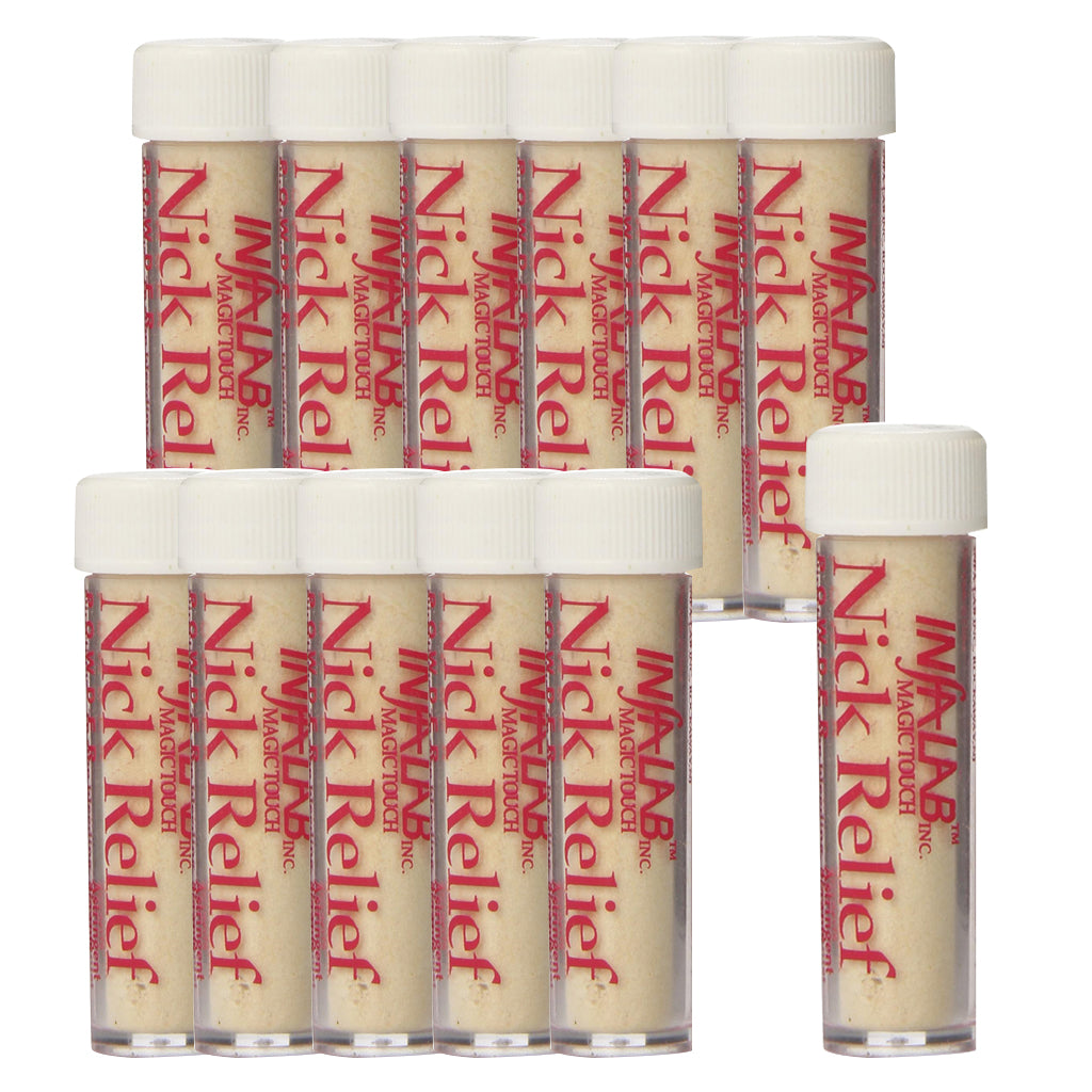 Infa-Lab Nick Relief Styptic Powder Skin Protector Stop Bleeding