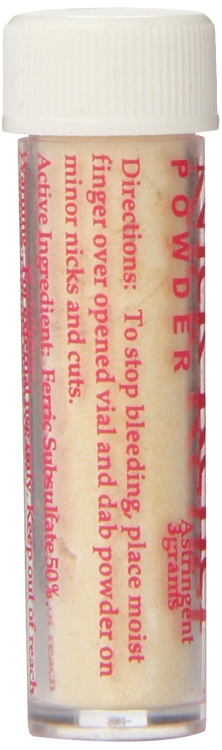 Infa-Lab Nick Relief Styptic Powder Skin Protector Stop Bleeding
