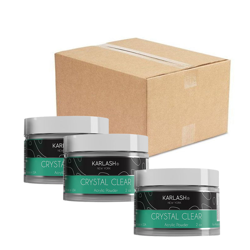 Karlash Professional Acrylic Powder Crystal Clear 2oz (BULK DISCOUNT)