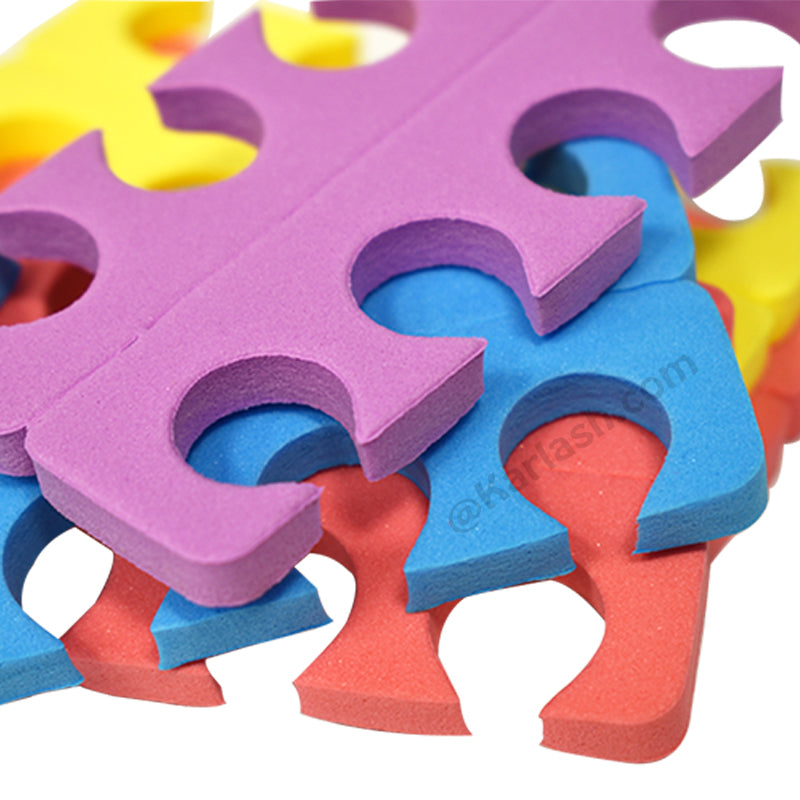 Karlash Pedicure Toe Separators Soft Foam Lightweight and Compact