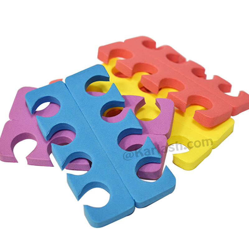 Karlash Pedicure Toe Separators Soft Foam Lightweight and Compact